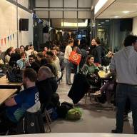 De kantine is sinds dit weekend eindelijk open