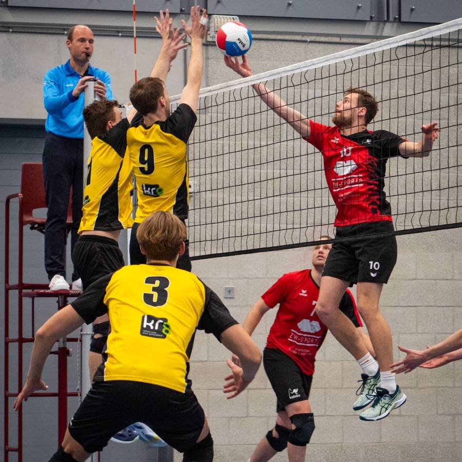 Heren 1 hervat competitie met mooie overwinning op Hovoc Heren 1