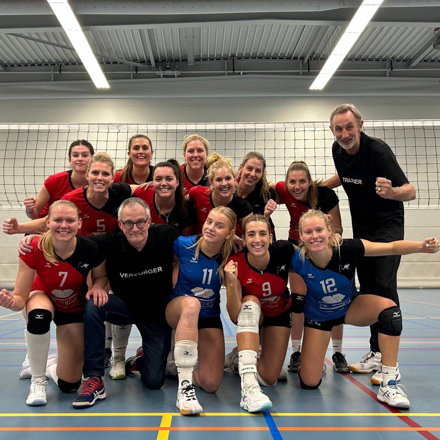 Kalinko dames 1 neemt vier punten mee uit Limburg!