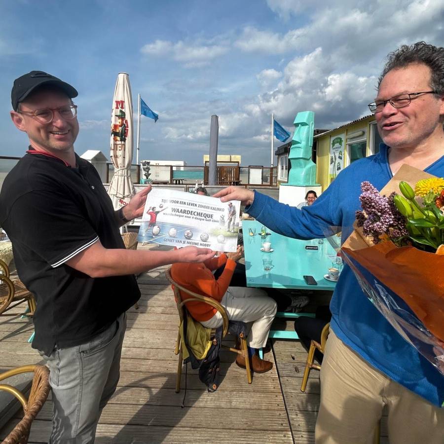 Van de zaal naar de green: Wilco Stel neemt afscheid van Kalinko