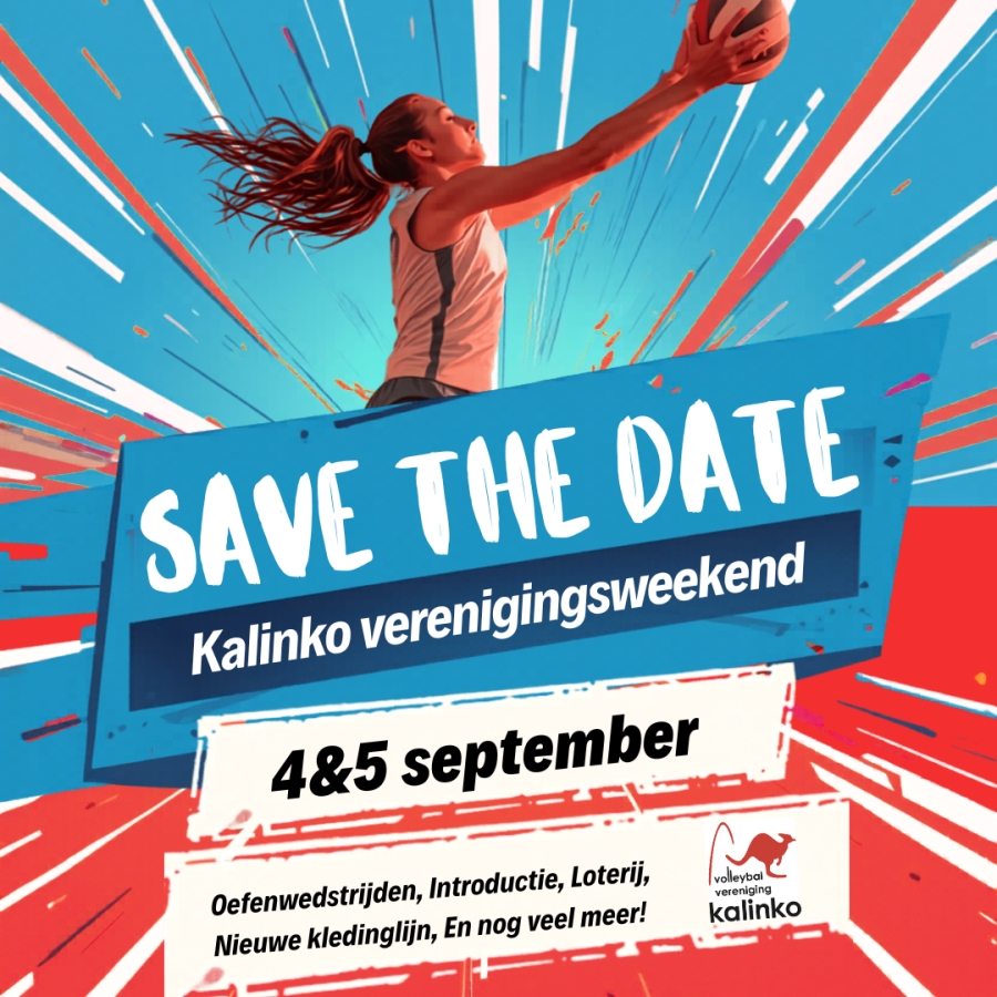 Save the date: verenigingsweekend op 4 en 5 september 