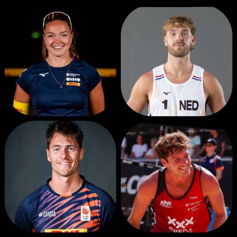 Nog een voorstelrondje: Emi, Erik, Dirk en Ruben
