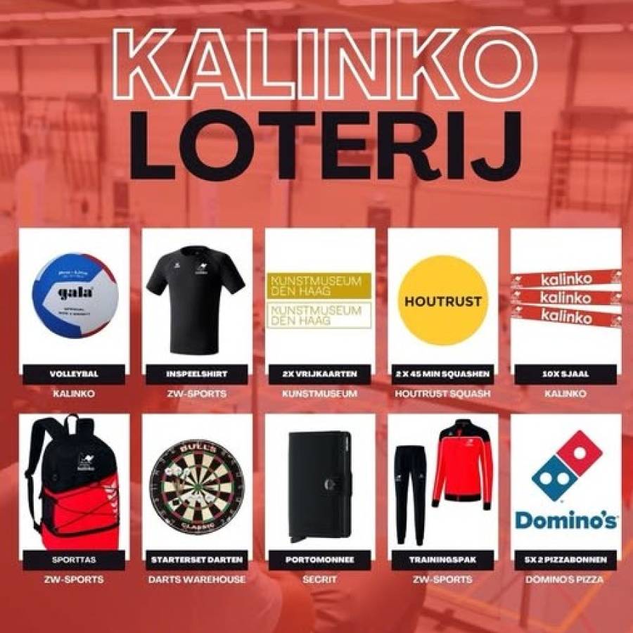 Wie heeft er iets gewonnen in de Kalinko loterij?